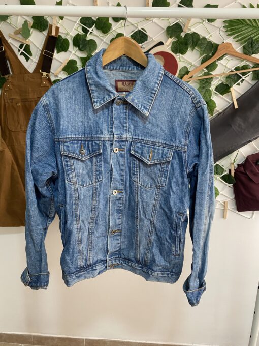 GIACCA DI JEANS BLU FASHION