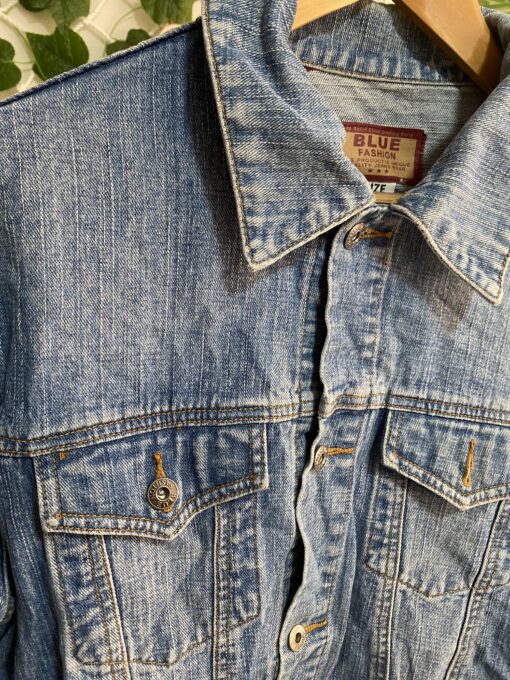 GIACCA DI JEANS BLU FASHION - immagine 3